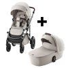 BRITAX RÖMER Sada kočárek Smile 5Z + hluboká vanička (Varianta Carbon Black, Barva Černá)