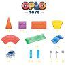 48 v 1 magnetická závodní dráha OPLO Toys Rainbow 100 ks