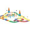 48 7 magnetická závodní dráha Oplo Toys Rainbow 100 ks