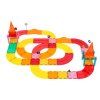 48 8 magnetická závodní dráha Oplo Toys Rainbow 100 ks