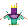 57 9 magnetická stavebnice oplo toys rainbow 150 ks