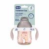 CHICCO Hrnek Transition učící s držadly 4m+ (Variant pink)