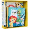 1486160 2 chicco knizka textilna senzoricka zvieratka 3m