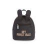 Childhome Dětský batoh My First Bag (Variant Canvas Leopard)