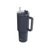 Quokka Nerezový termohrnek se slamkou Stream 1200 ml (Varianta Černá)