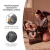 KINDERKRAFT Lehátko pohupující miminko do 9kg (Varianta šedá)