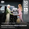 KINDERKRAFTAutosedačka Comfort up i-size (76-150 cm) (Variant Black)