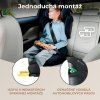 KINDERKRAFT SELECT Autosedačka i-Size XPAND 2 i-Size 100-150 cm, Prémiová (Barva Černá, Varianta Černá)