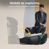 KINDERKRAFT SELECT Autosedačka i-Size XPAND 2 i-Size 100-150 cm, Prémiová (Barva Černá, Varianta Černá)