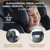 KINDERKRAFT SELECT Autosedačka i-Size XPAND 2 i-Size 100-150 cm, Prémiová (Barva Černá, Varianta Černá)