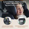 KINDERKRAFT SELECT Autosedačka i-Size XPAND 2 i-Size 100-150 cm, Prémiová (Barva Černá, Varianta Černá)