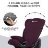 KINDERKRAFT Autosedačka Oneto3 i-Size 76-150cm + Isofix (Barva Černá, Varianta Grafitově černá)