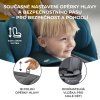 KINDERKRAFT Autosedačka Oneto3 i-Size 76-150cm + Isofix (Barva Černá, Varianta Grafitově černá)