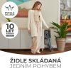 KINDERKRAFT Jídelní židle Skládací (Varianta šedá)