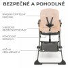 KINDERKRAFT Jídelní židle Skládací (Varianta šedá)