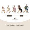 ZOPA Dřevěná jídelní židlička Clipp & Clapp (Přírodní varianta, Barva Hnědá)