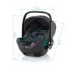 BRITAX RÖMER Autosedačka Baby-Safe iSense (Farba Modrá, Variant Indigo blue)