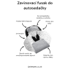 Sleepee Fusak/zavinovačka/deka do autosedačky Bohémský (Varianta písková)
