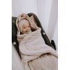Sleepee Fusak/zavinovačka/deka do autosedačky Bohémský (Varianta písková)
