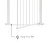 1452965 6 kinderkraft zabrana do dveri safe snap white