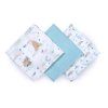BABYONO Bambusové pleny 3 ks 70x70 cm (Varianta modrá)