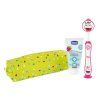 CHICCO Set zubní kartáček a pasta v pouzdru 3r+ (Variant Tiger)