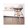 Childhome Stolička 2v1 Evolu 2 (Variant Natural/white)