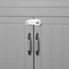 1423361 zopa zamok skriniek 2ks white grey