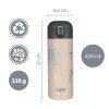 ZOPA Termoska na tekutiny se slamkou 400 ml (Varianta Hory)