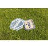 ZOPA Silikonový box na svačinu s příborem malý (Varianta holubí šedá)
