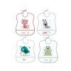 canpol babies umyvatelny makky podbradnik cute animals