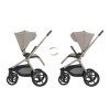 KikkaBoo Kočárek 2v1 Goya Platinový (Varianta Šampaň)