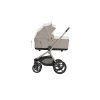KikkaBoo Kočárek 2v1 Goya Platinový (Varianta Šampaň)