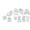 penove peciatky princezne a vily crea lign CL98 4