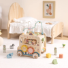 TP542 drevena vkladacka safari s labyrintom tooky toy 5