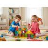 54v1 magnetická stavebnice Oplo Toys Rainbow 60 ks