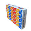 54v1 magnetická stavebnice Oplo Toys Rainbow 60 ks