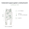 Sleepee Celoroční spací pytel s nohavicemi Bloom/Černé tečky (Velikost XS)