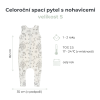 Sleepee Celoroční spací pytel s nohavicemi melanžově šedá (Velikost M)