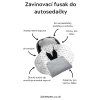Sleepee Královský fusak/zavinovačka/deka do autosedačky (Varianta džínová)