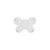 CHICCO Dudlík Physio Comfort silikonový 2-6m (Variant méďa)