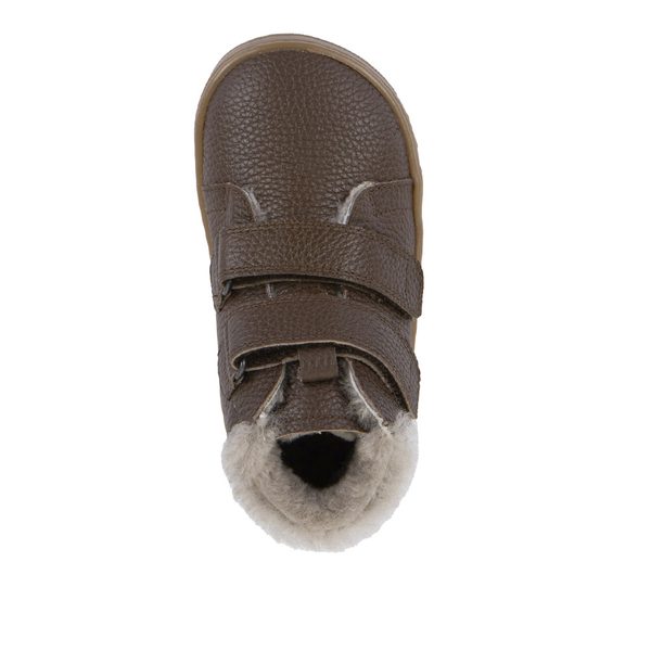 Felülnézet a Froddo Barefoot Up Furry cipőbe