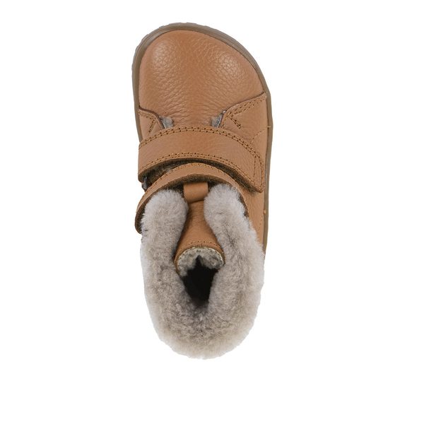 Felülnézet a Froddo Barefoot Furry Boot csizmába