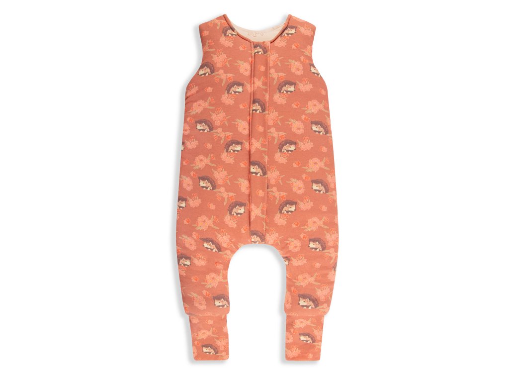 Sleepee Négyévszakos hálózsák nadrággal Vintage Animals Amaranth/Cream (XS méret)