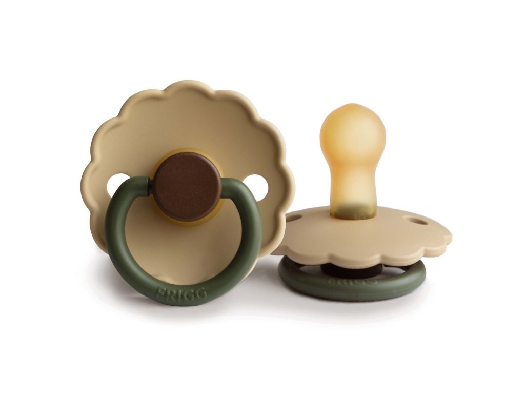 Frigg CUMLÍK DAISY COLORBLOCK ACORN 0-6M, KAUČUK (Variant ACORN)