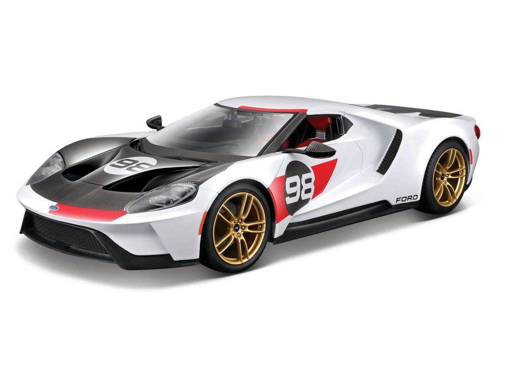 1506416 maisto 2021 ford gt heritage biely 1 18