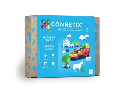 connetix rainbow motion pack 24 ks