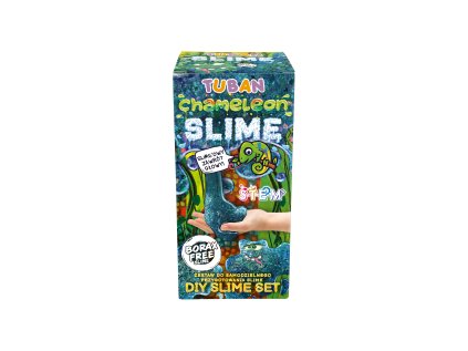 tu3429 diy slime szett slime készítéshez kaméleon