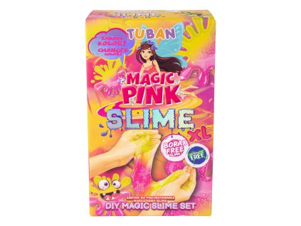 tu3569 DIY slime készlet slime készítéshez, varázslatos rózsaszín, XL