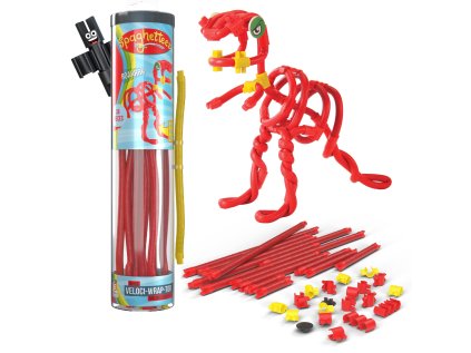 sg 102001 12 kreatív építőkészlet Spaghetteez Velociraptor 34 db 01